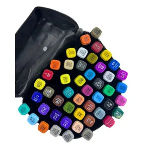marcadores doble punta por 80pcs