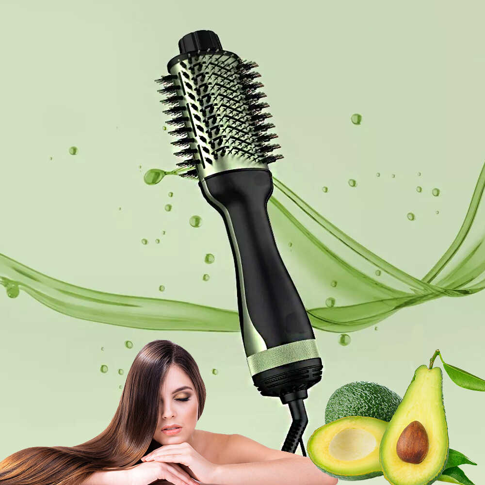 Cepillo Secador Para Cabello Aguacate