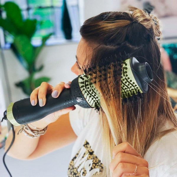 Cepillo Secador Para Cabello Aguacate